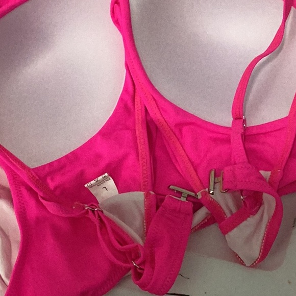 Women Cross Wrap Halter Bikini Set High Waisted Push Up Two Piece Swimsuits L - Picture 4 of 4